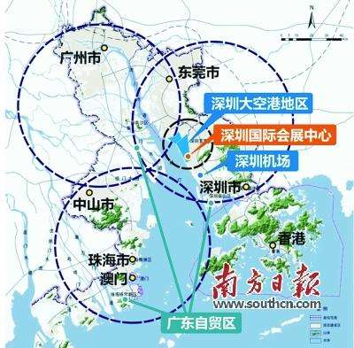 深圳将建全球最大会展中心 展厅面积达50万平